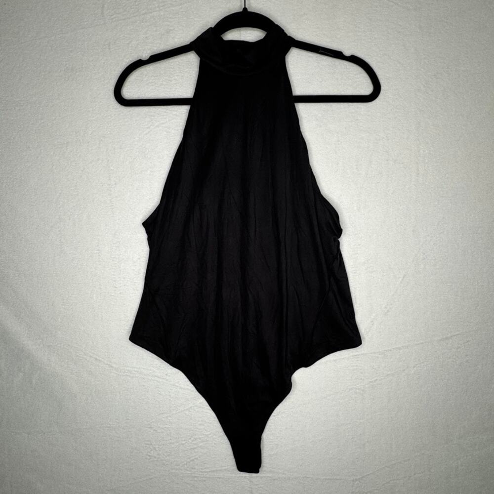 Lululemon Nulu Mockneck Sleeveless Bodysuit black Size XL New With Tags